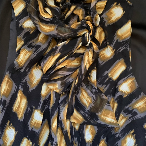 BCBG | Silk Sleeveless Dress - Picture 4 of 10